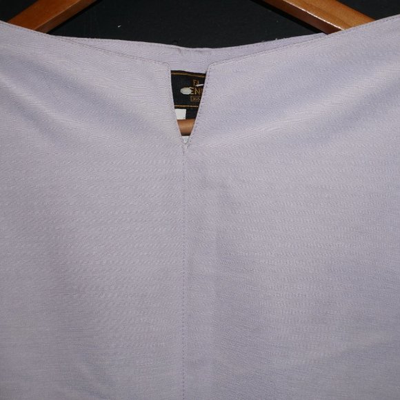 Deadstock Vintage FENDI lavender faille sheath dress it 42 US 6 8 spring summer - Picture 2 of 15